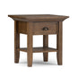 Redmond - End Table - Rustic Natural Aged Brown