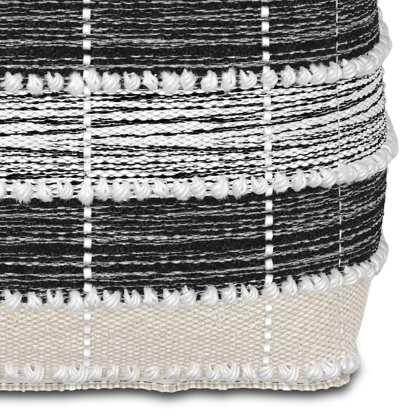 Dark Gray Square Bean Bag Chair for Living Room Comfort and Media