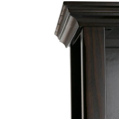 Dark Brown 5 Shelf Wood Bookcase - 30" Wide for Living Room
