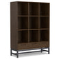 Banting 9 Cube Bookcase with Drawers