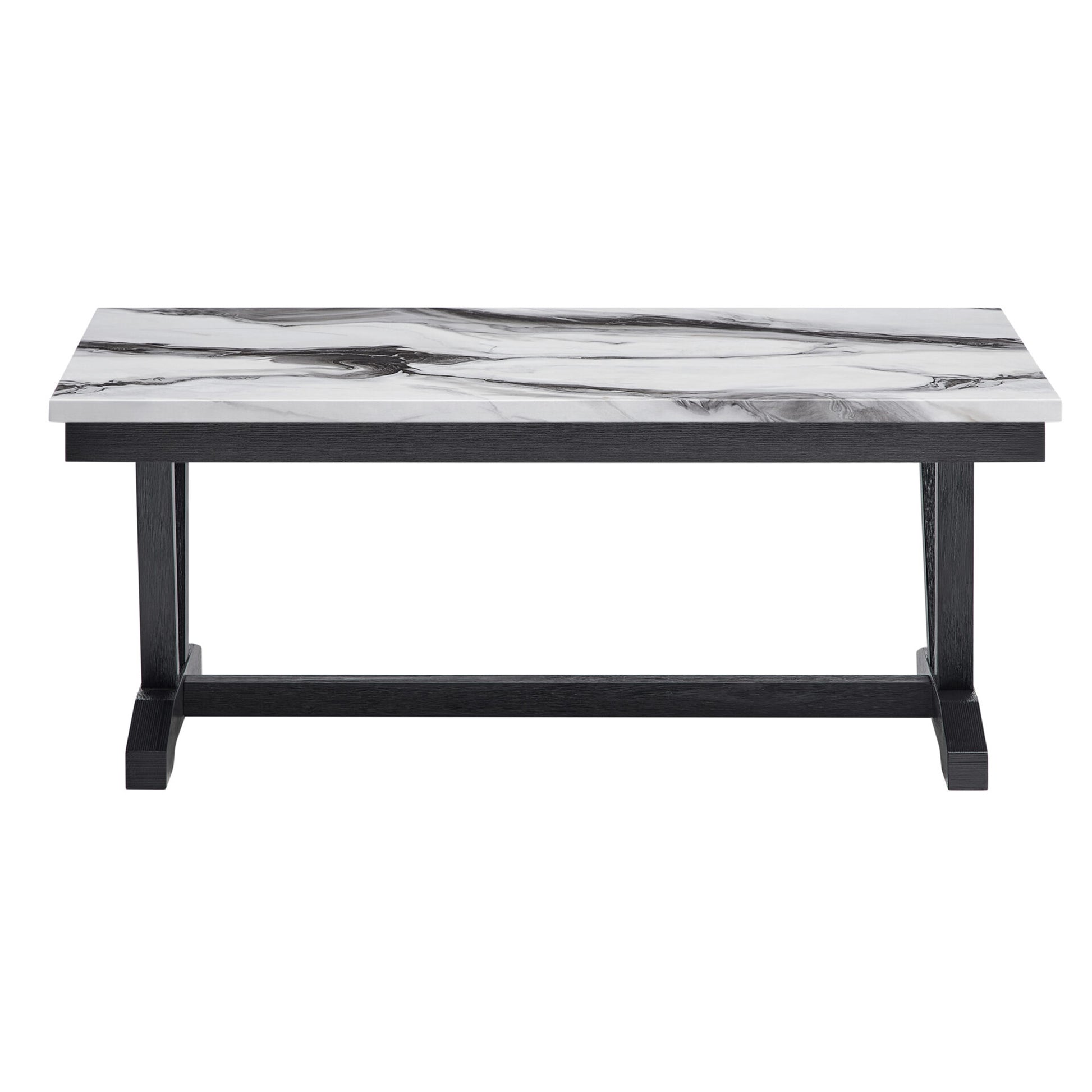 Paula Black and White Coffee Table