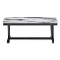 Paula Black and White Coffee Table