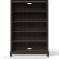 Chocolate Bookcase