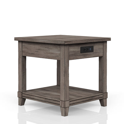 End Table W/ Storage Drawer & USN