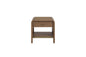 Waterfall End Table - Latte
