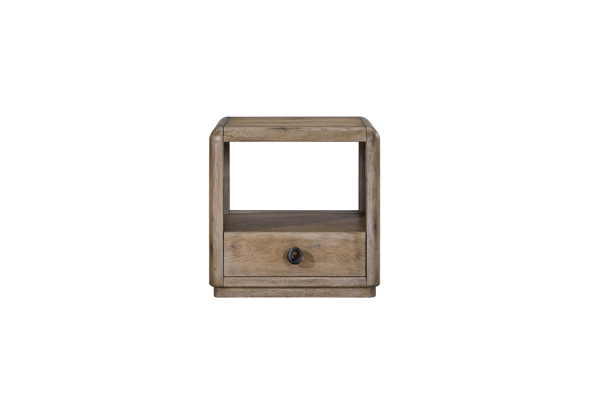 Knotty English Oak End Table