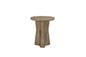 English Knotty Oak Drop Accent Table