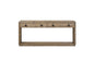 English Knotty Oak Console Table