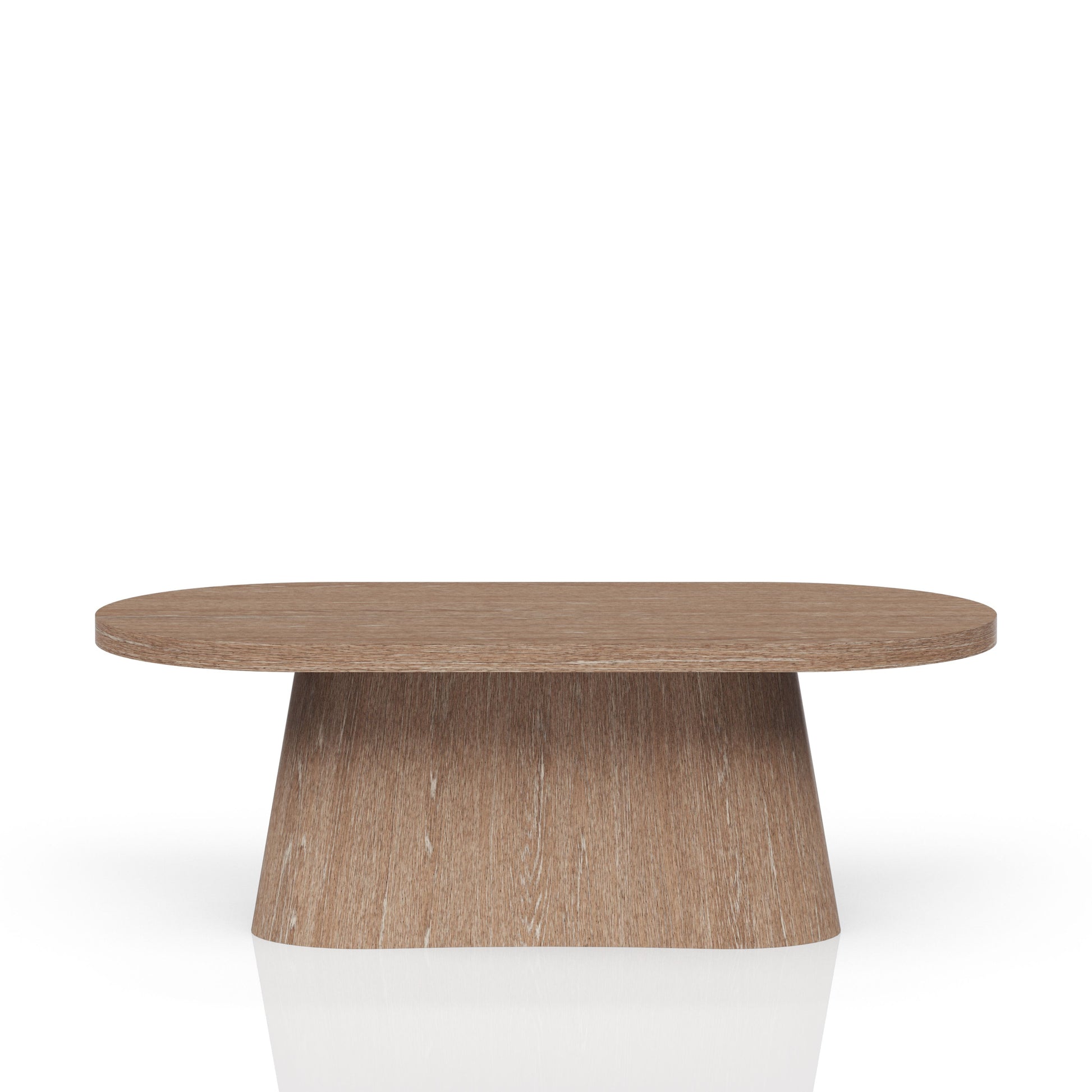 Oval Dining Table in Cocoa Finish