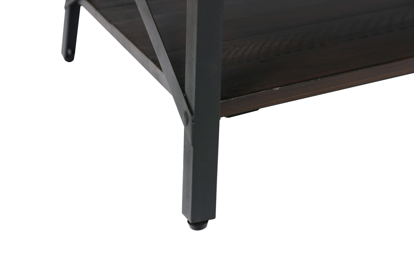 Espresso Brown Solid Wood Coffee Table - 48" Long
