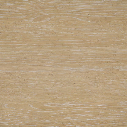 Tan Round Accent Table - Solid Wood for Living Room