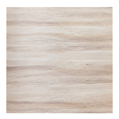 Beige End Tables Set of 2 - Compact Wood Design for Living Room