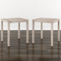 Beige End Tables, Set Of 2