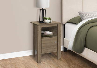 Taupe Accent Table - Nightstand & Side Table