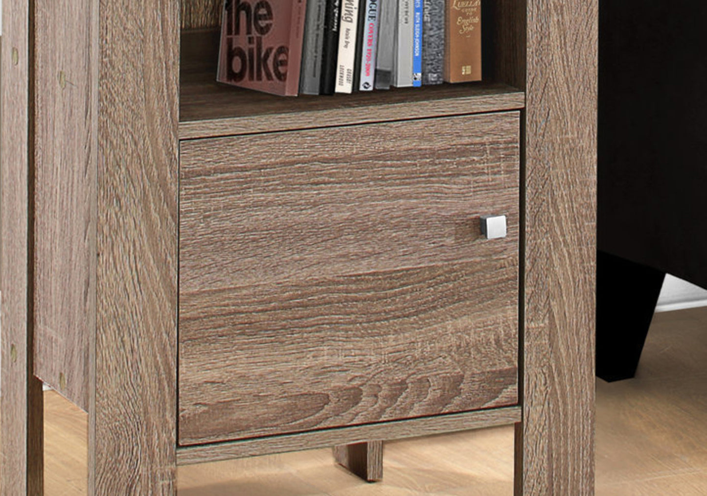 Taupe Accent Table - Nightstand & Side Table