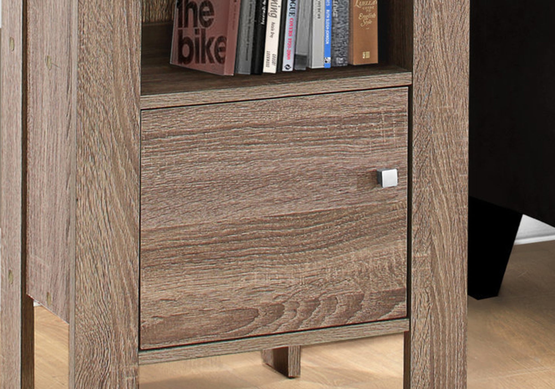 Taupe Accent Table - Nightstand & Side Table