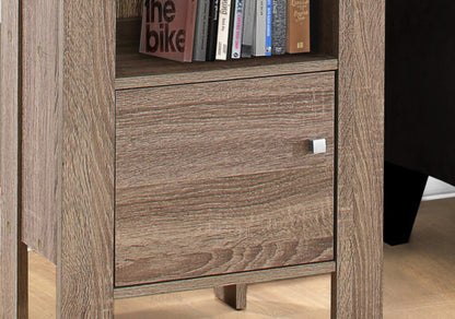 Taupe Accent Table - Nightstand & Side Table
