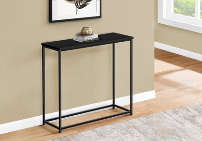Black Console Table - Entryway Accent Table
