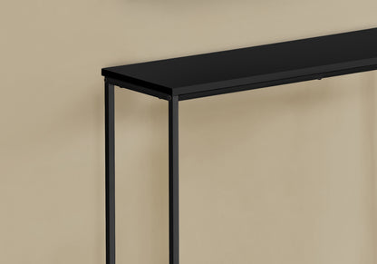 Black Console Table - Entryway Accent Table