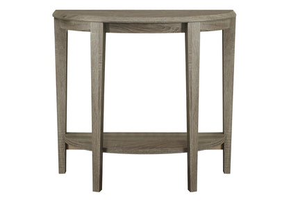 Accent Table, Console, Entryway, Narrow, Sofa, Living Room, Bedroom, Brown Laminate, Contemporary, Modern