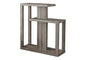 Accent Table, Console, Entryway, Narrow, Sofa, Living Room, Bedroom, Brown Laminate, Contemporary, Modern
