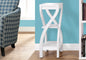 Accent Table, Side, End, Plant Stand, Square, Living Room, Bedroom, White Laminate, Contemporary, Modern