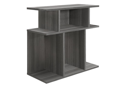 Grey Accent Table - 23.75" Side Table for Bedroom or Living Room