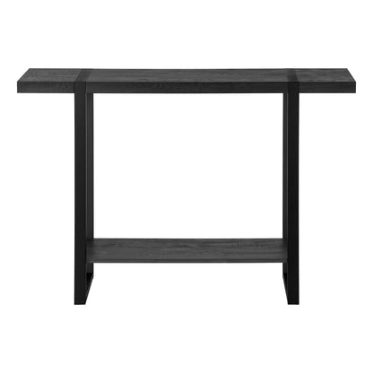 Black Console Table - Storage Accent Table