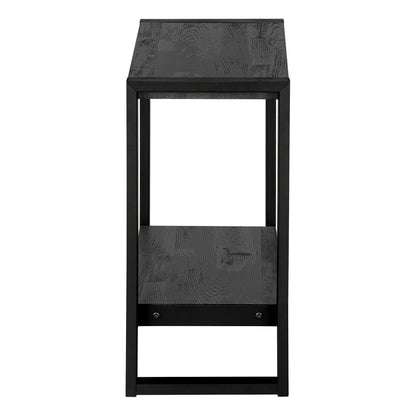 Black Accent Table - 2 Tier MDF Side Table