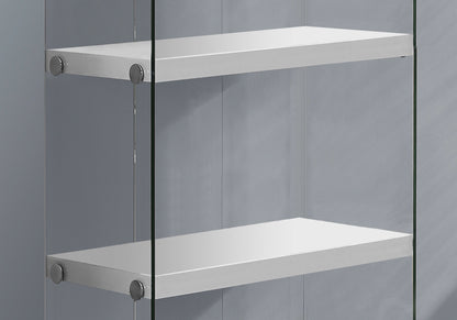 5-Tier White Bookshelf - Display & Storage