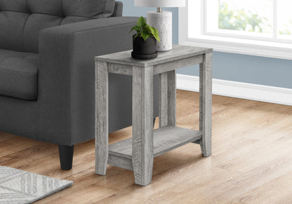 Grey Accent Table - 23.75" Modern Side Table