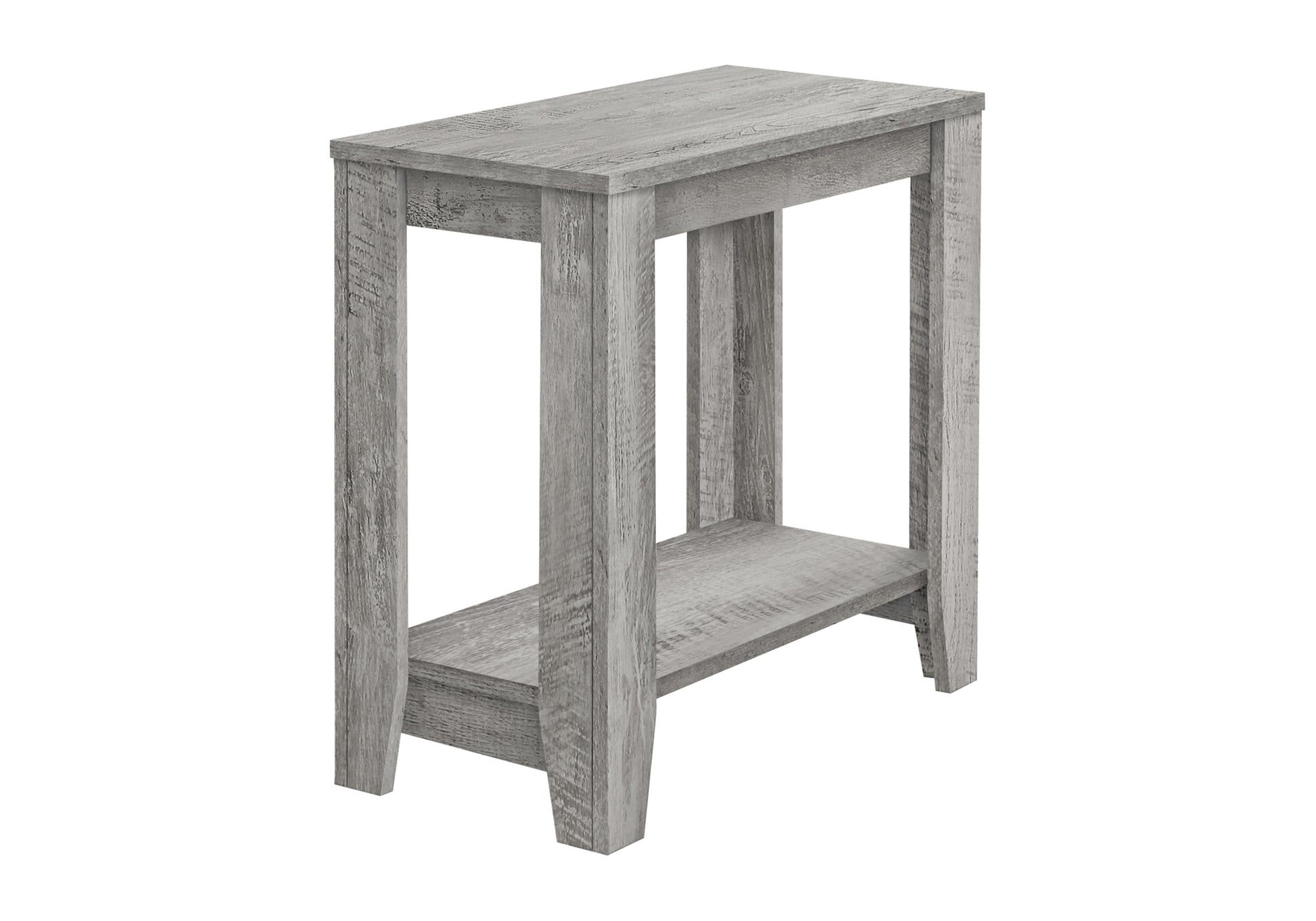 Grey Accent Table - 23.75" Modern Side Table