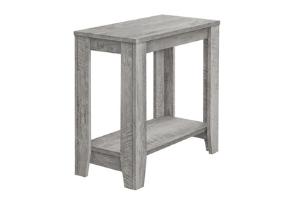 Grey Accent Table - 23.75" Modern Side Table
