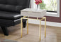 Accent Table, Side, End, Nightstand, Lamp, Storage Drawer, Living Room, Bedroom, Beige Marble Look Laminate, Gold Metal, Contemporary, Modern