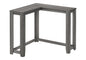Accent Table, Console, Entryway, Narrow, Corner, Living Room, Bedroom, Grey Laminate, Contemporary, Modern