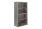 Bookshelf, Bookcase, Etagere, 5 Tier, 48"h, Office, Bedroom, Brown Laminate, Contemporary, Modern