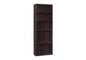 Bookshelf, Bookcase, 6 Tier, 72"h, Office, Bedroom, Brown Laminate, Transitional