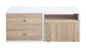 Verux White High Gloss Finish Coffee Table