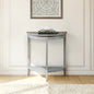 Justino Natural Oak & Gray Finish Console Table