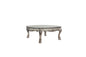 Dresden Vintage Bone White Finish Coffee Table