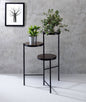 Namid Black Finish Plant Stand