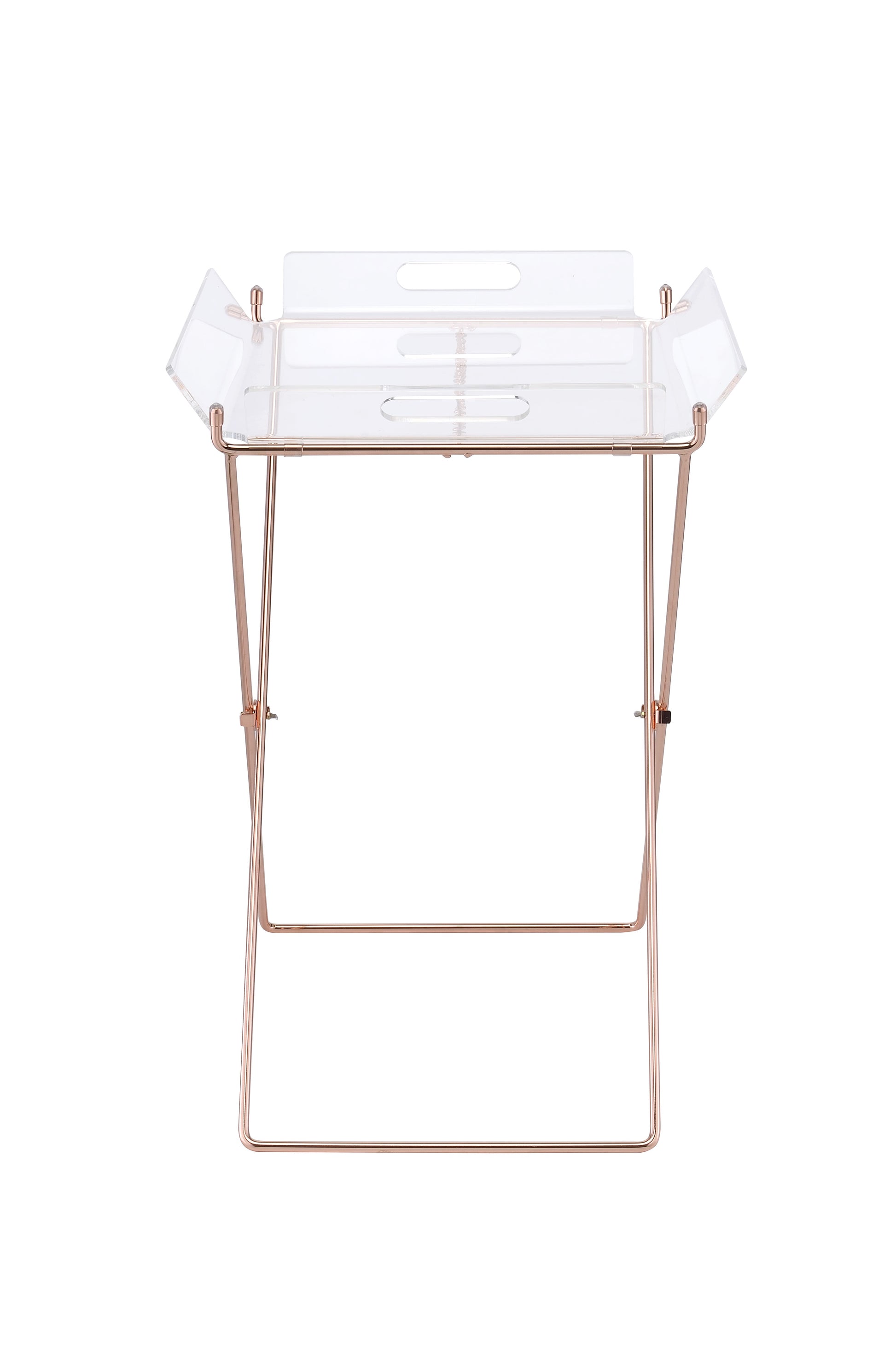 Clear Acrylic Tray Table - 16" x 22" Dining Table