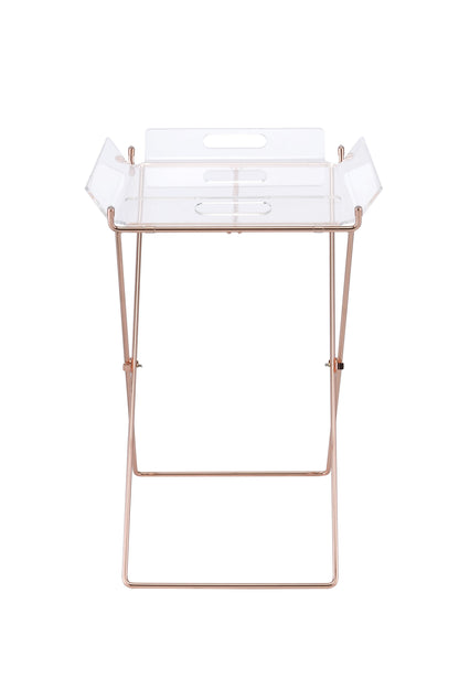 Clear Acrylic Tray Table - 16" x 22" Dining Table