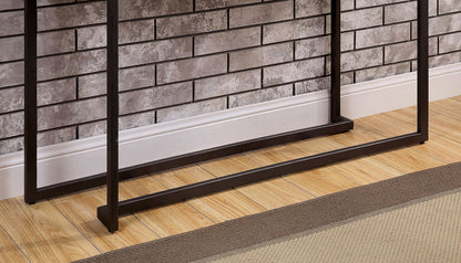Gunmetal White Modern End Table - 22" x 2.0" x 21.75"