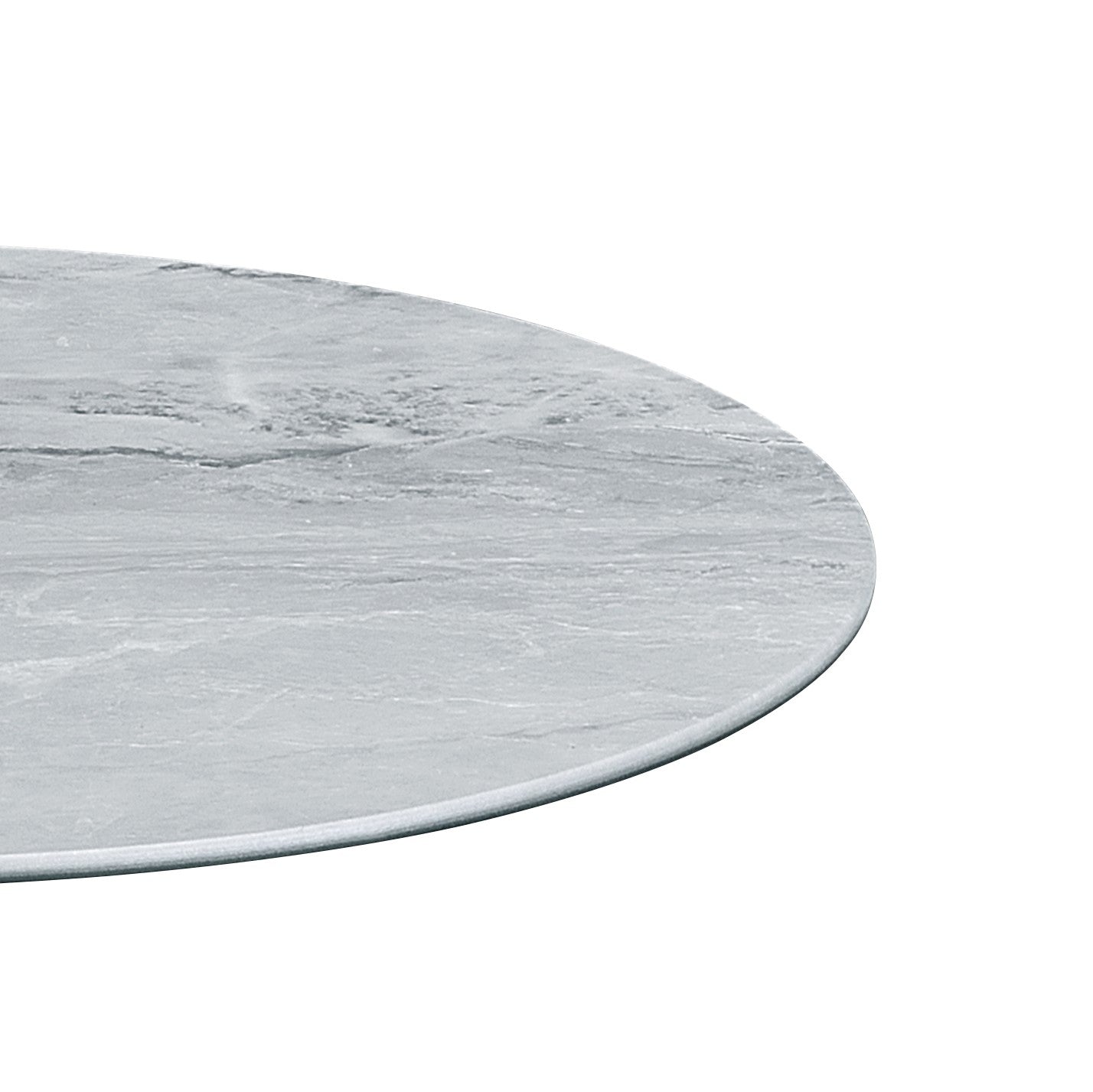 Cirillo End Table - Gray Marble Glass Top for Living Room