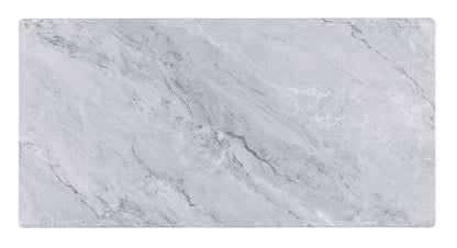 Lorenzo 47"W Coffee Table - Gray Marble Texture Top for Living Room