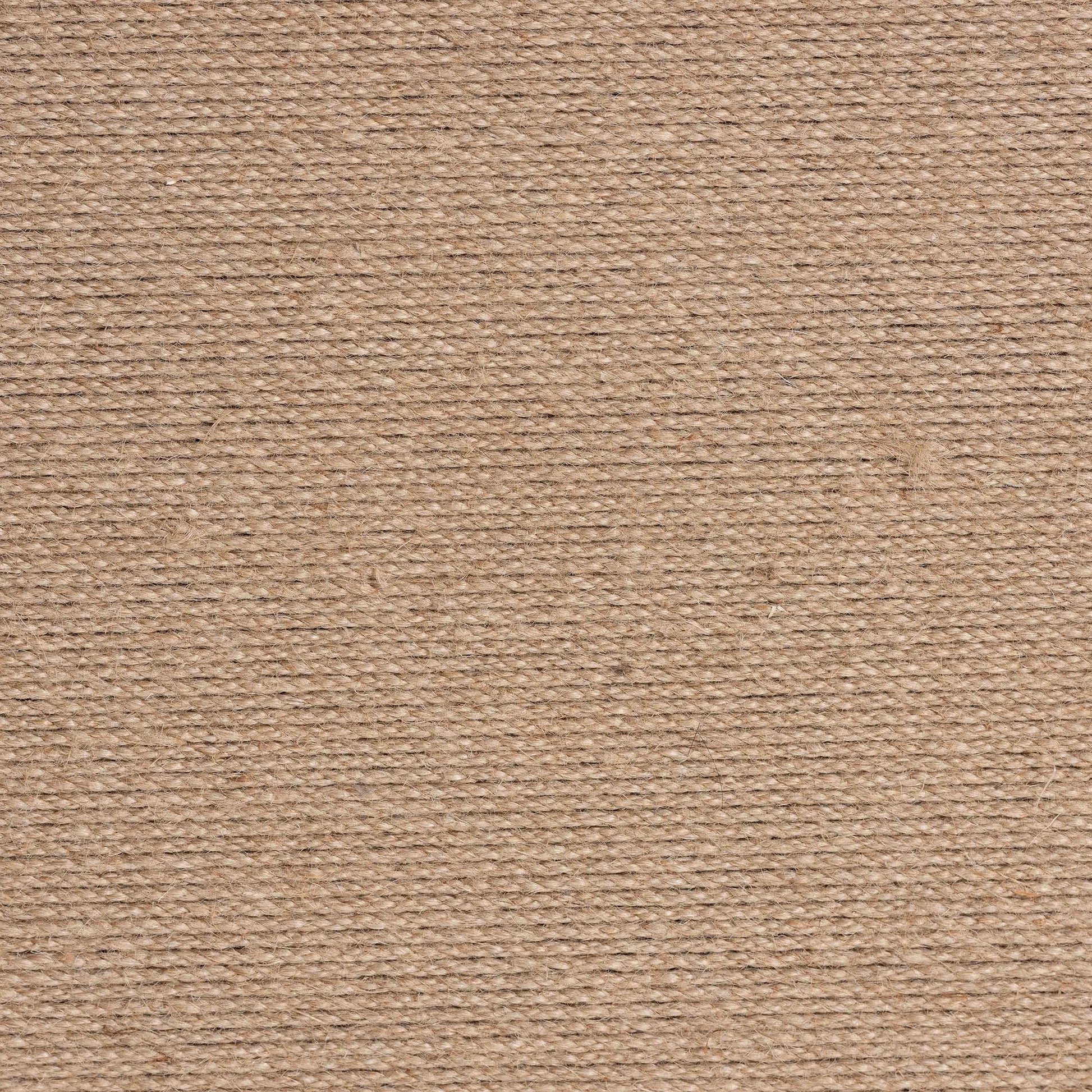 Modern Bohemian Console Table - Brown Jute & Wood