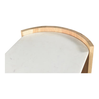 Natural Stone Marble Console Table 50" x 17"