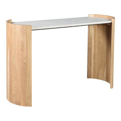 Natural Stone Marble Console Table 50" x 17"