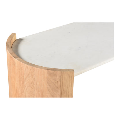 Natural Stone Marble Console Table 50" x 17"
